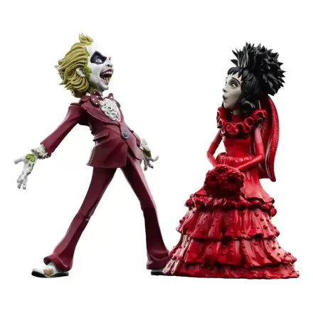 Beetlejuice Mini Epics Vinyl Figuren Betelgeus & Lydia (Twin Pack) 16 cm Produktfoto