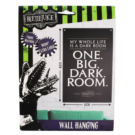 Beetlejuice Stoff Plakat Produktfoto