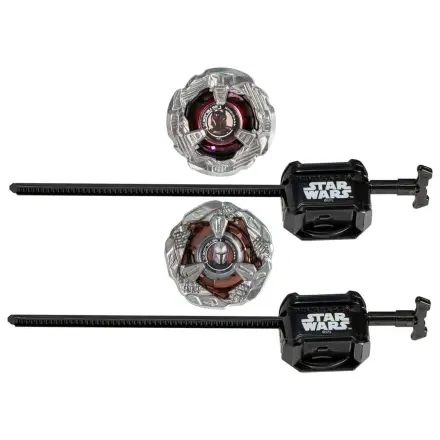 Beyblade X and Star Wars Collab The Mandalorian 3-60F gegen Moff Gideon 3-80N Produktfoto