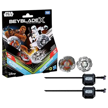 Beyblade X Chewbacca 4-80LF & Stormtrooper 5-70B Produktfoto