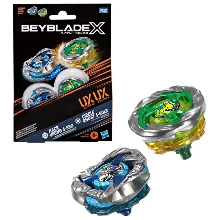Beyblade X Hack Viking 4-55O & Circle Ghost 4-60LR Produktfoto