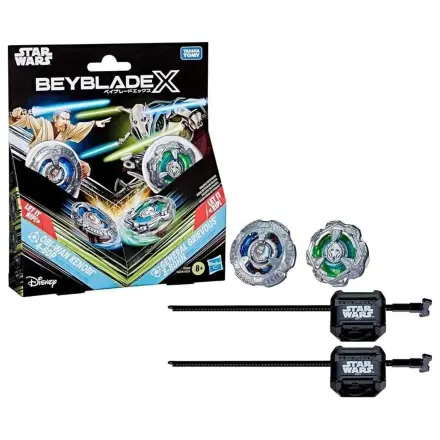 BEYBLADE X Obi-Wan Kenobi 4-60P & General Grievous 3-80HN Produktfoto