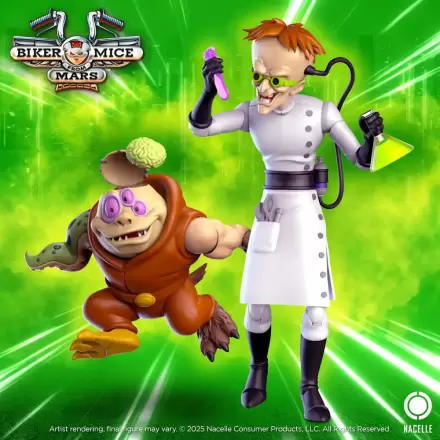 Biker Mice From Mars Action Figur Karbunkle & Fred The Mutant 23 cm Produktfoto