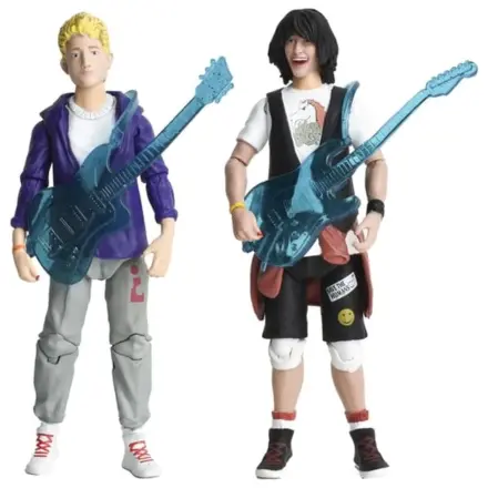 Bill & Ted's Excellent Adventure Doppelpack Action-Figuren (Limitierte Auflage) 13 cm Produktfoto