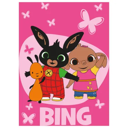 Bing Butterflies Fleece Decke Produktfoto