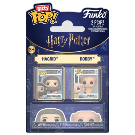 Bitty Funko POP 2er-Pack Figuren Harry Potter Hagrid & Dobby Produktfoto