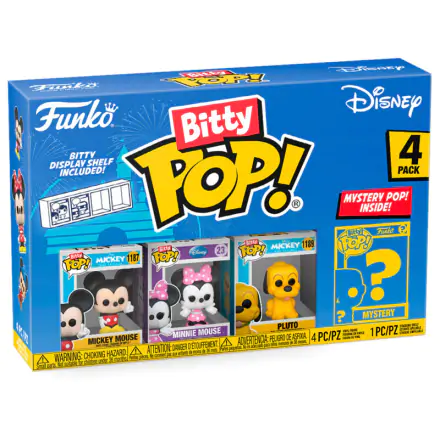 Disney Bitty POP! Vinyl Figuren 4er-Pack Mickey 2,5 cm termékfotója