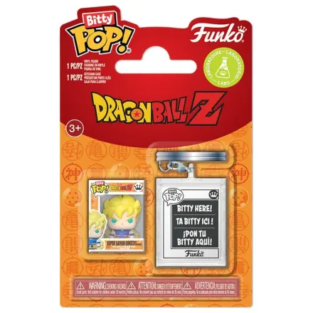 Bitty Funko POP Figur & Schlüsselanhänger Dragon Ball Super Saiyan Goku Produktfoto