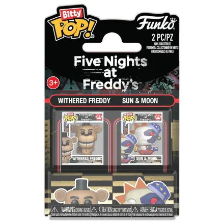 Bitty Funko POP Figuren Pack Five Nights at Freddys Withered Freddy - Sun & Moon Produktfoto