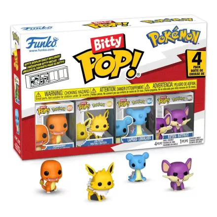 Bitty Funko POP Pokemon Vinylfigur 4er-Pack Charmander Produktfoto