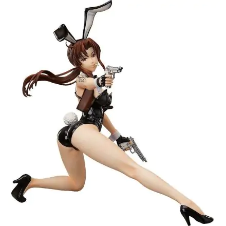 Black Lagoon PVC Statue 1/4 Revy Bare Leg Bunny Version 35 cm Produktfoto
