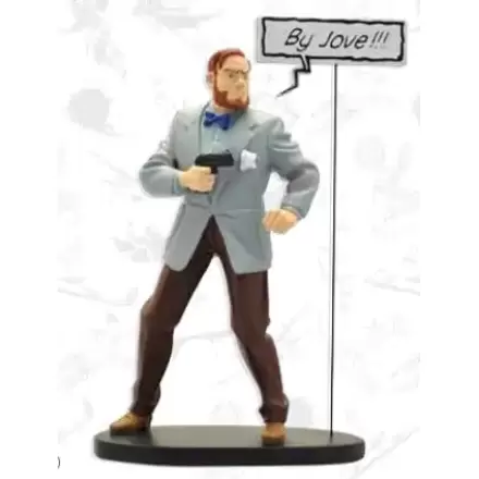 Blake and Mortimer Comics Speech Collection - Mortimer Statue Produktfoto