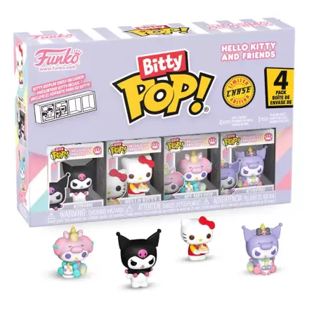 Bitty Funko POP Hello Kitty and Friends Vinyl Figur 4er-Pack Kuromi Produktfoto