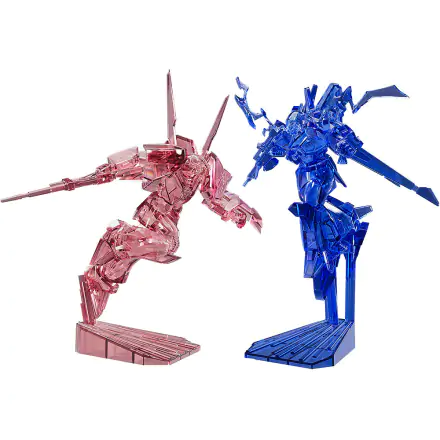 Blue Comet SPT Layzner Plastikmodellbausatzs PLAMAX MF-74 minimum factory Layzner & Zakaal: V-MAX Color Ver. 7 cm Produktfoto