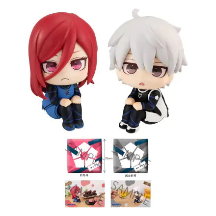 Blue Lock Look Up PVC Statues Hyoma Chigiri & Seishiro Nagi Limited Ver. 11 cm Produktfoto