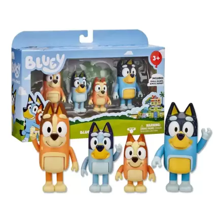 Bluey Actionfiguren 4er-Pack Produktfoto