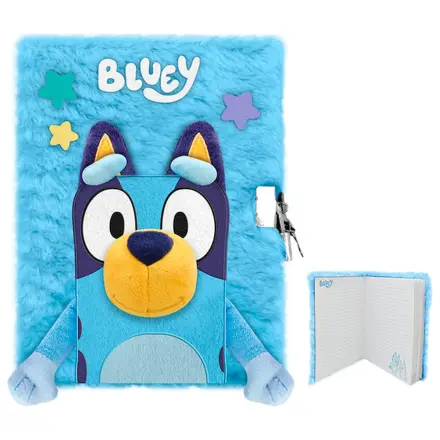 Bluey A5 Plüsch-Notizbuch Produktfoto