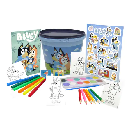 Bluey Malset in Eimer 46St Produktfoto