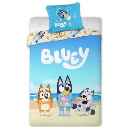 Bluey Beach Day Bettbezug Produktfoto