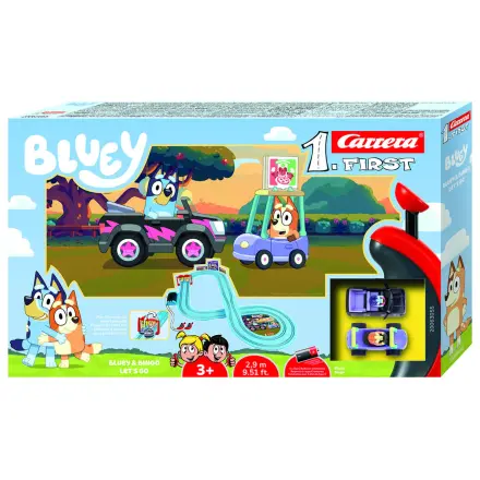Bluey - Bluey & Bingo Let's Racing Rennstrecke Produktfoto