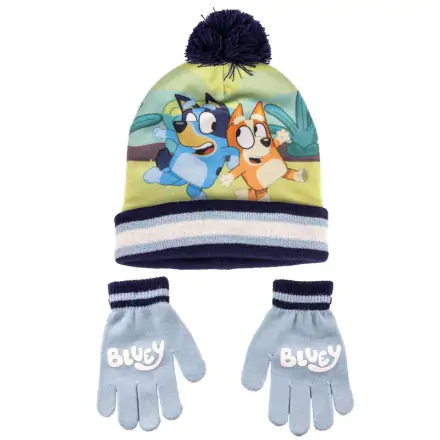 Bluey Kinder Mütze Handschuh Set termékfotója