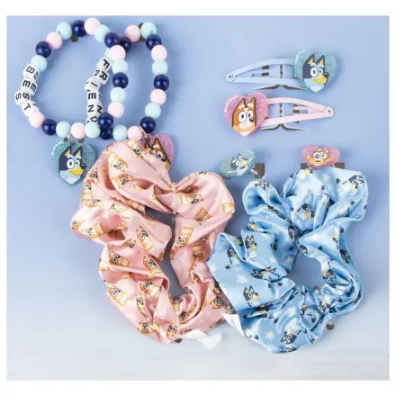 Bluey Happy Haarschmuck und Schmuck Set 8 Teile Produktfoto