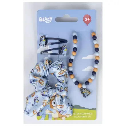 Bluey Happy Vibes Halskette und Haarschmuck Set Produktfoto