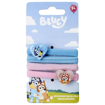 Bluey Heart Haargummi Set, 4-teilig Produktfoto