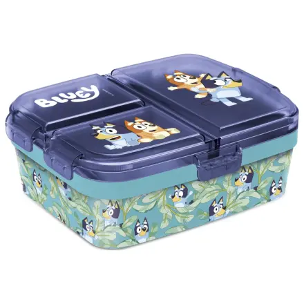 Bluey Leaves Lunchbox mit mehreren Fächern, Sandwichbox XL Produktfoto