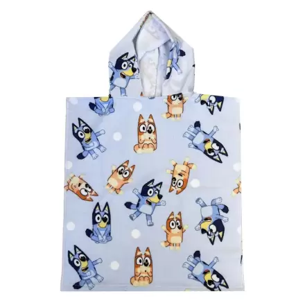 Bluey Microfaser Poncho Strandtuch Produktfoto