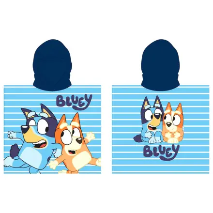 Bluey Mikrofaser Poncho Handtuch Produktfoto
