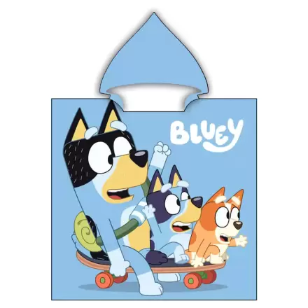 Bluey Microfaser Poncho Handtuch Produktfoto