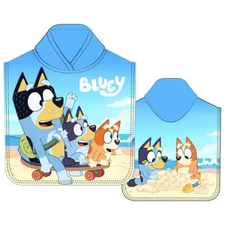 Bluey Mikrofasertuch Poncho Handtuch Produktfoto