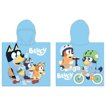 Bluey Mikrofasertuch Poncho Produktfoto