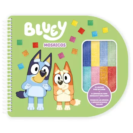Bluey mosaics Notizbuch Produktfoto