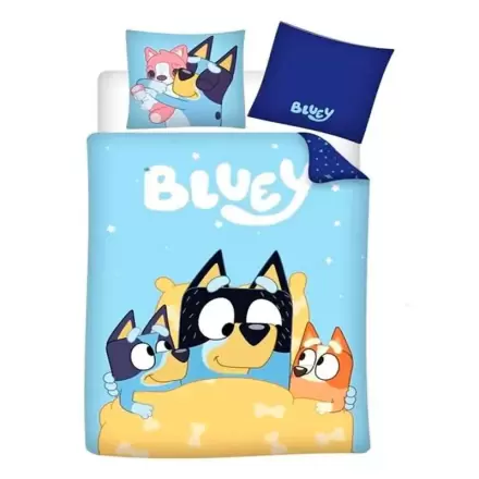 Bluey Baumwolle Bettbezug Bett 90cm Produktfoto