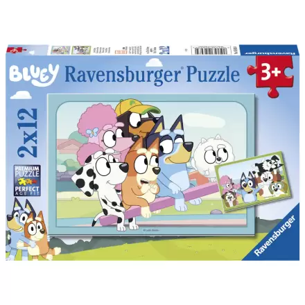 Bluey puzzle 2x12St Produktfoto