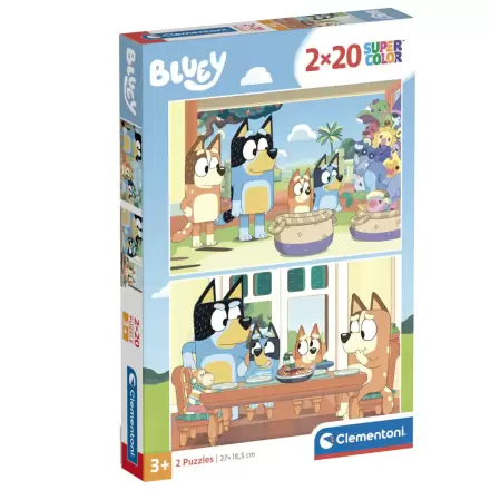 Bluey Puzzle 2x20St termékfotója