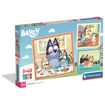 Bluey Puzzle 3x48 Teile Produktfoto