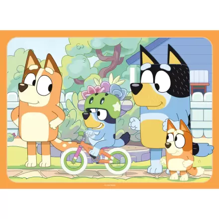 Bluey Puzzle 4x42St Produktfoto