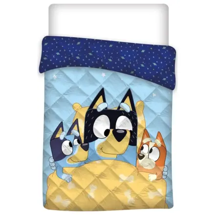 Bluey Sleep gesteppte Tagesdecke Produktfoto