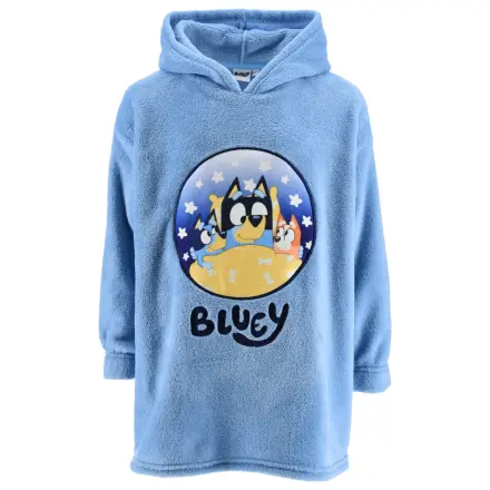 Bluey Stars Snuggle Plüsch Fleecedecke, Poncho 6/8 Jahre Produktfoto