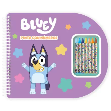 Bluey Malen nach Zahlen Notizbuch Produktfoto