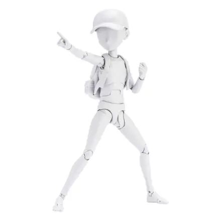 S.H. Figuarts Actionfigur Body Kun Ken Sugimori Edition DX Set (Gray Color Ver.) 13 cm Produktfoto