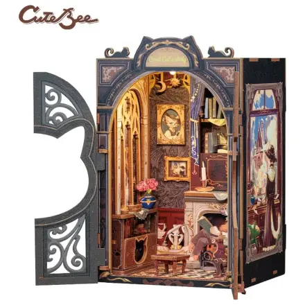 Book Nook Count Cat´s Study 17 x 12 Zentimeter Produktfoto