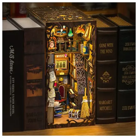 BOOK NOOK KIT DIY Magic Pharmacist 282 Teile + LED Licht Bausatz Produktfoto