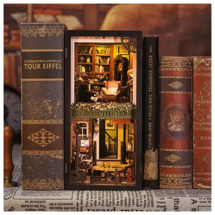 BOOK NOOK KIT DIY Rose Detective Agency 322teilig + LED Licht Bausatz Produktfoto