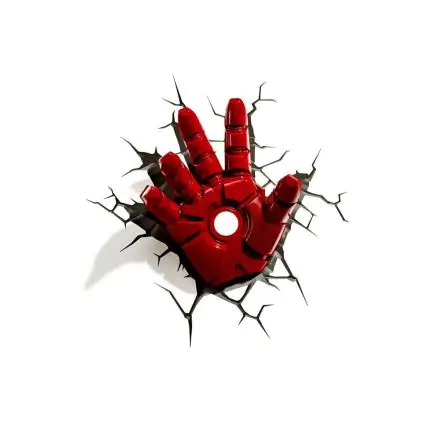 Avengers 3D LED Leuchte Iron Man Hand termékfotója