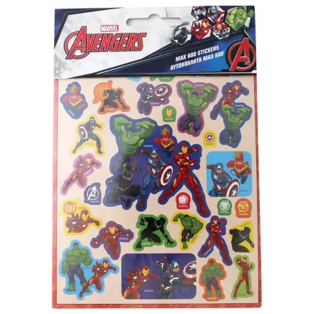 Avengers Best Team 600-teiliges Sticker-Set Produktfoto