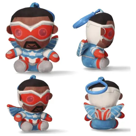 Avengers Captain 3D Plüschfigur mit Anhänger, Taschenanhänger 13 cm Produktfoto